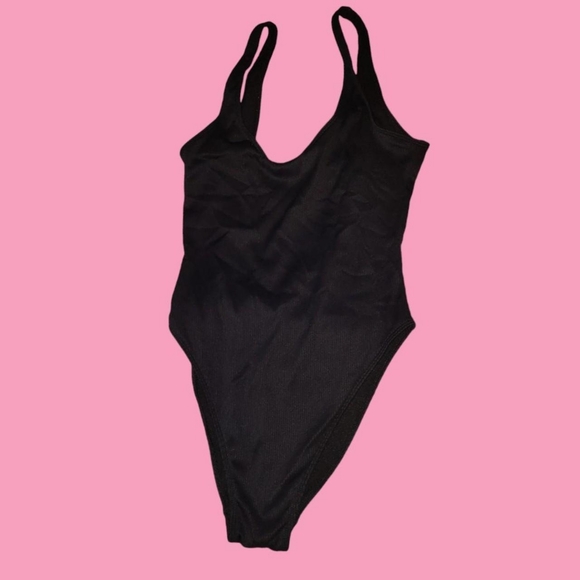 Dixperfect ribbed low back bodysuit brand new never worn size medium - Picture 1 of 4